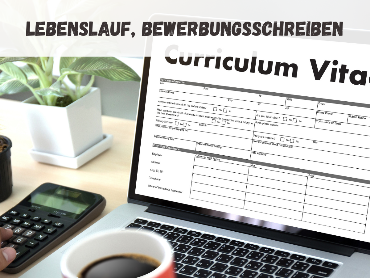 Lebenslauf, Bewerbungsschreiben, Vorlage, Bewerbung Muster